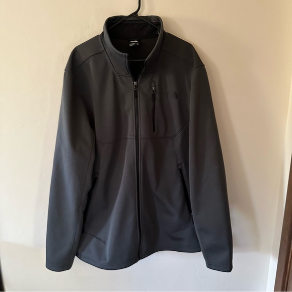 North Face Apex Risor Mens Jacket | Dark Grey - Picture 2 of 9